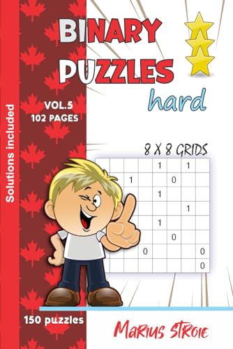 Binary Puzzles - hard, vol. 5 von Independently published